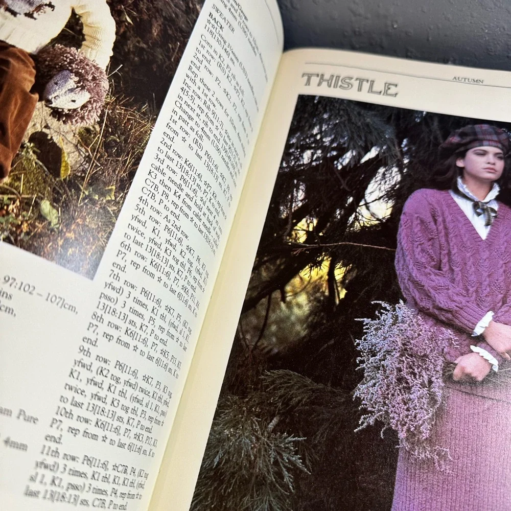 The Country Diary book of Knitting by Annette Mitchell hardcover 1987 - Picture 5 of 13